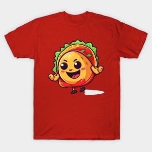 kawaii Taco T-Shirt cute potatofood T-Shirt